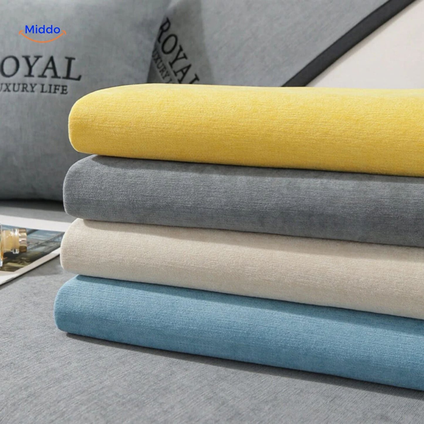 CheniLux Sofa Hoes stapel kleuren www.middo.nl