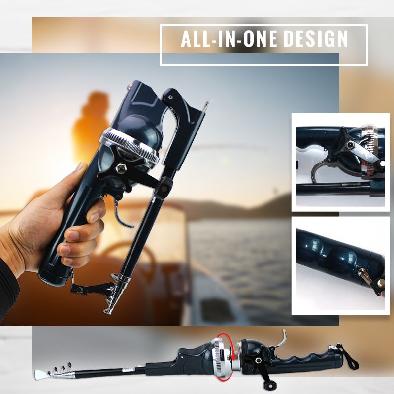 All-in-one ontwerp van compacte hengelkit