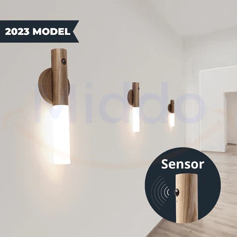 FlexiLight Sensor LED Lamp gemonteerd aan de muur