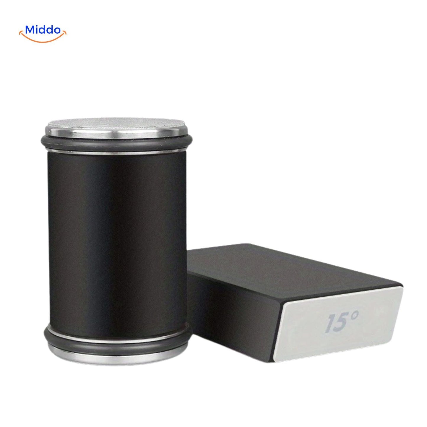 SharpPro Roller stijlvol zwart en metallic www.middo.nl