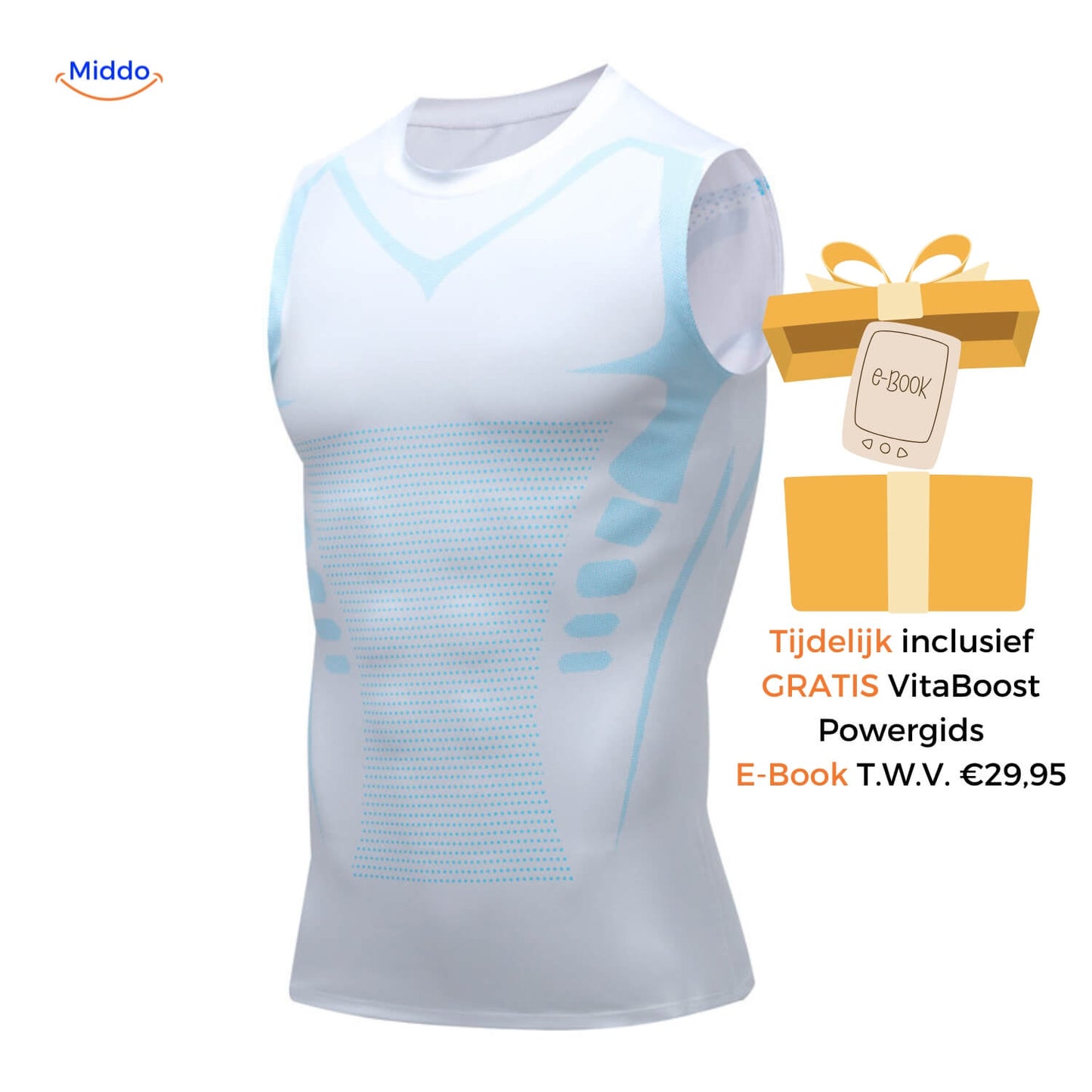 VitaBoost PowerVest™ Behaal Direct resultaat, Boost je Energie, Verstevig je Core en Lijk Direct Strakker & Fitter!