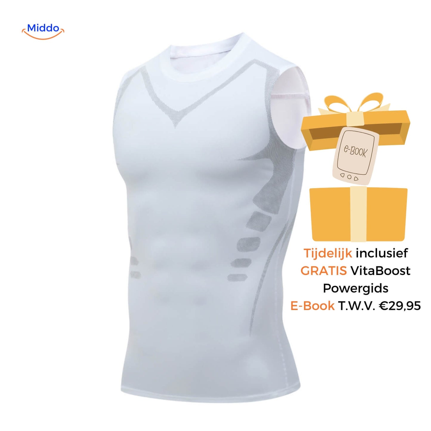 VitaBoost PowerVest™ Behaal Direct resultaat, Boost je Energie, Verstevig je Core en Lijk Direct Strakker & Fitter!