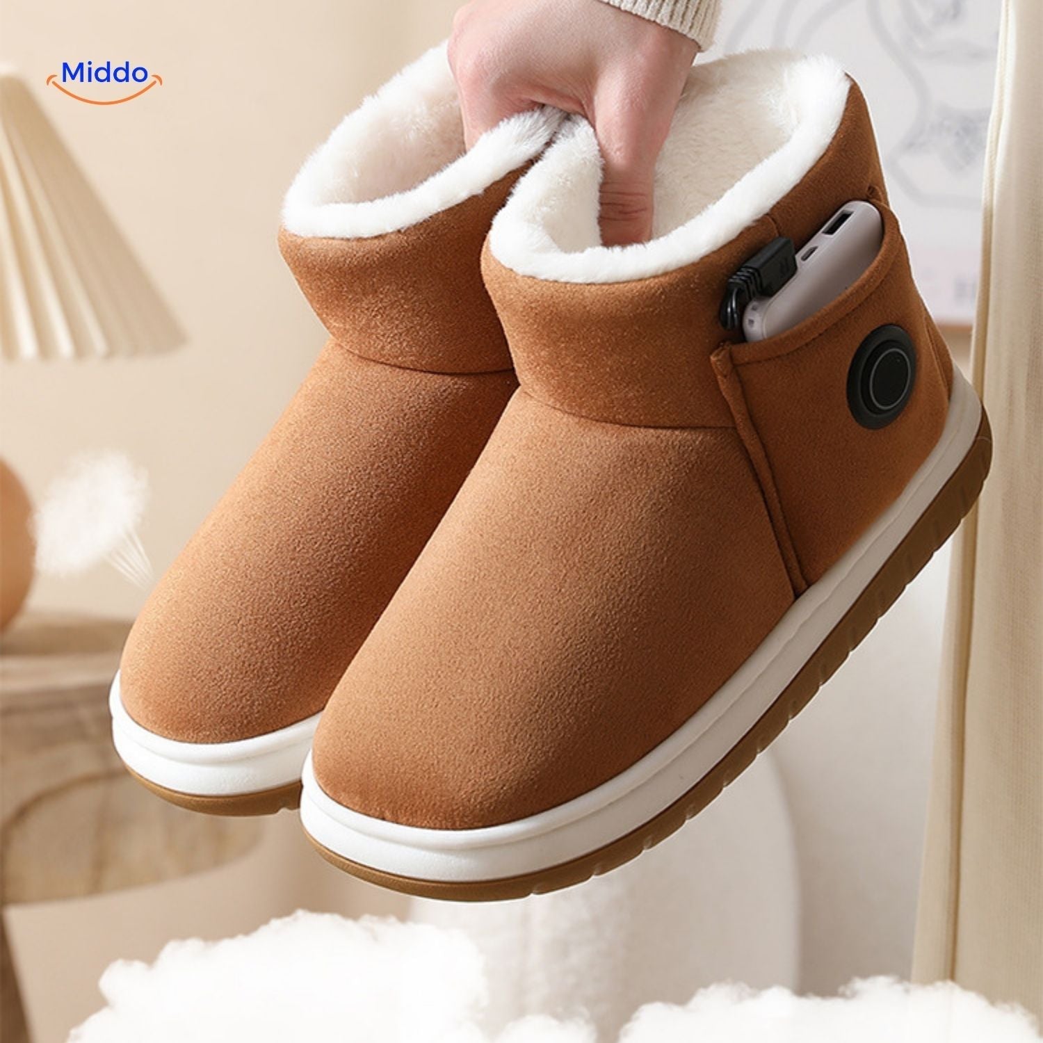 cozyflex verwarmde schoenen in meerdere kleuren www.middo.nl