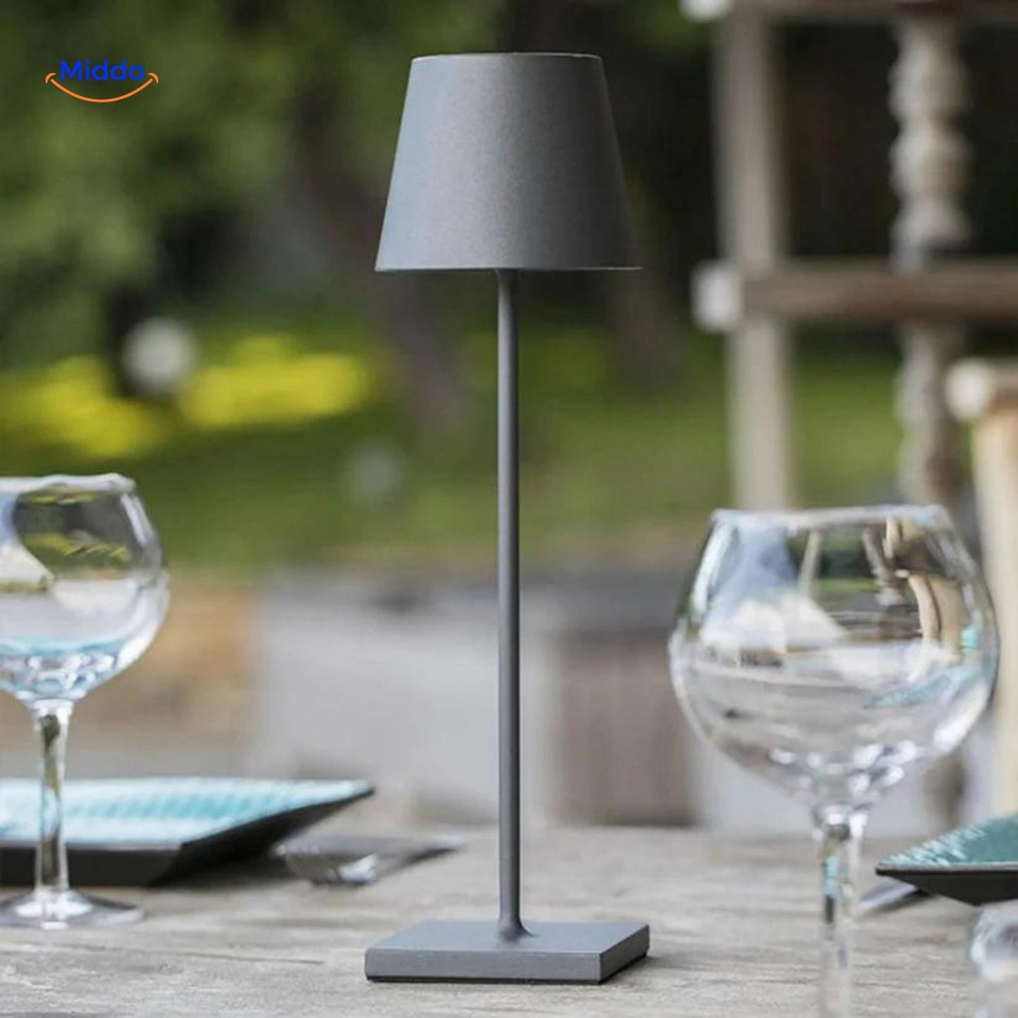 Lumiset Grijze Tafellamp