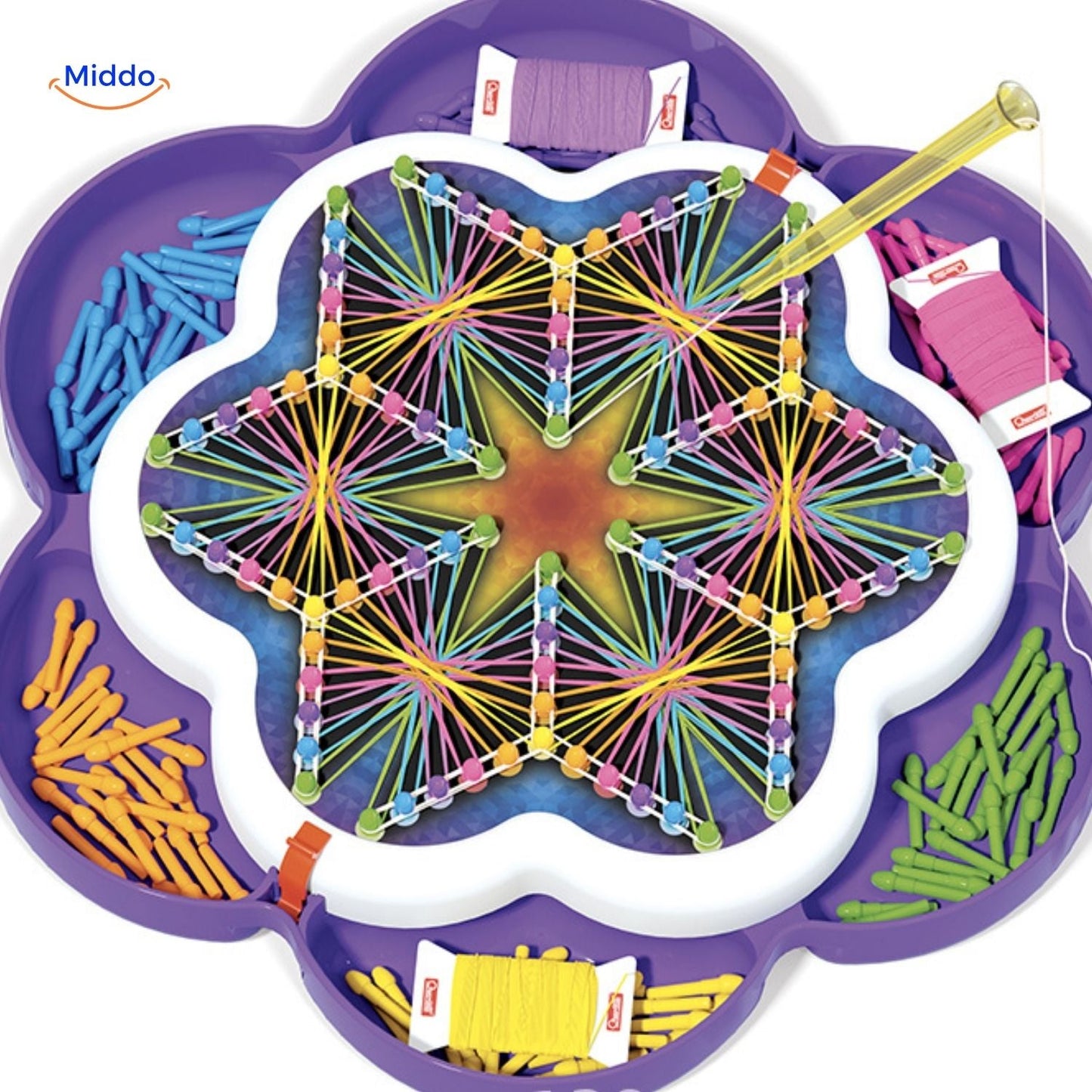 threadart builder educatief spel draad puzzel middo