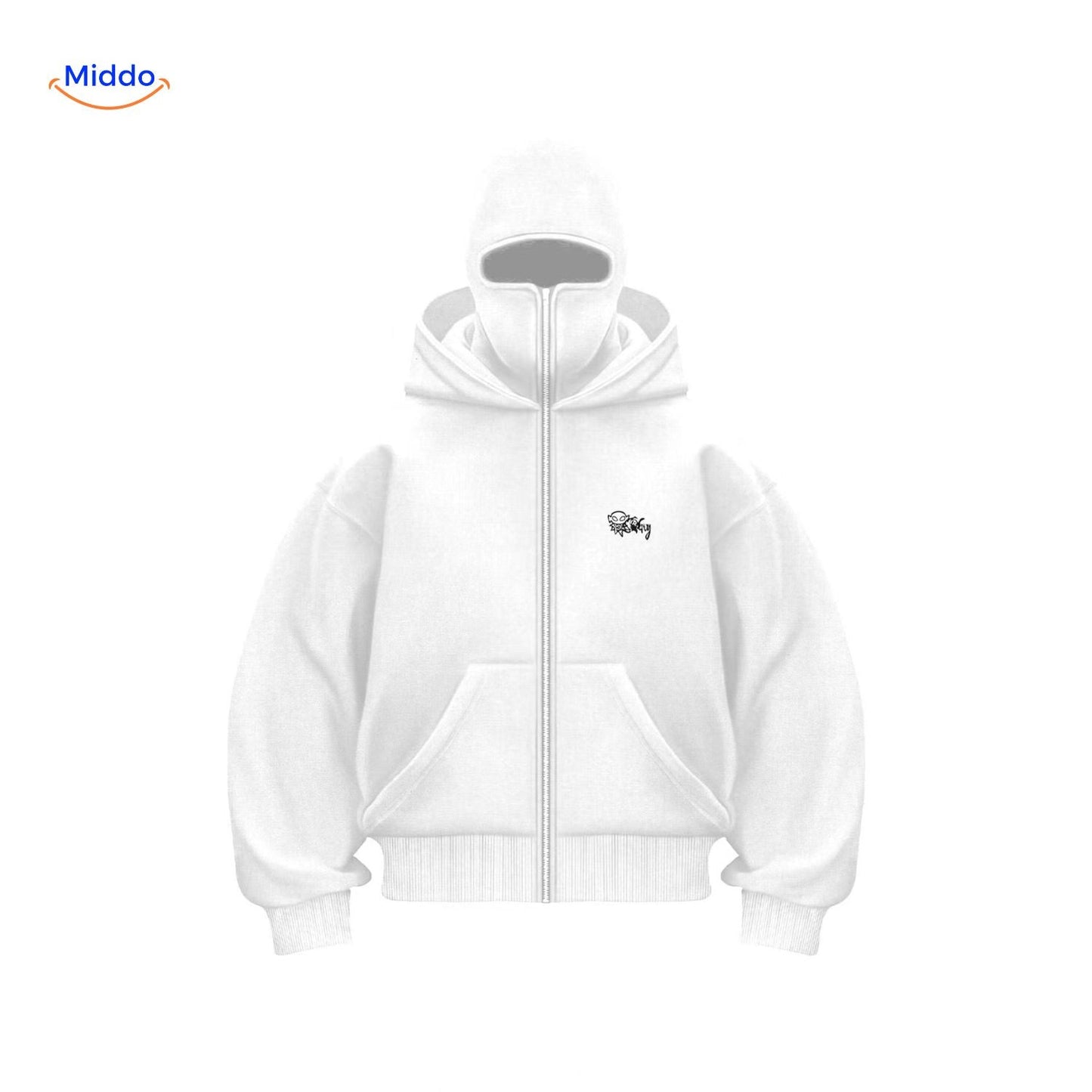 AutumnBliss Hoodie zwart www.middo.nl