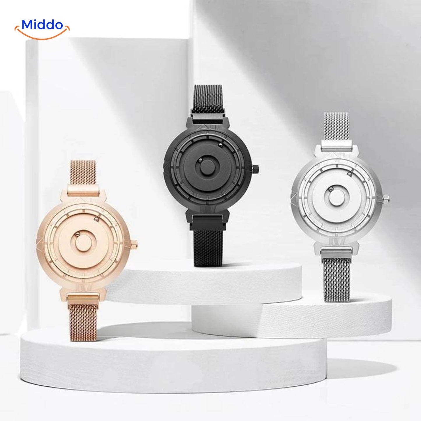 Magnetic Watch™ - Het Unieke Magnetische Horloge Dat Kunst en Tijd Combineert