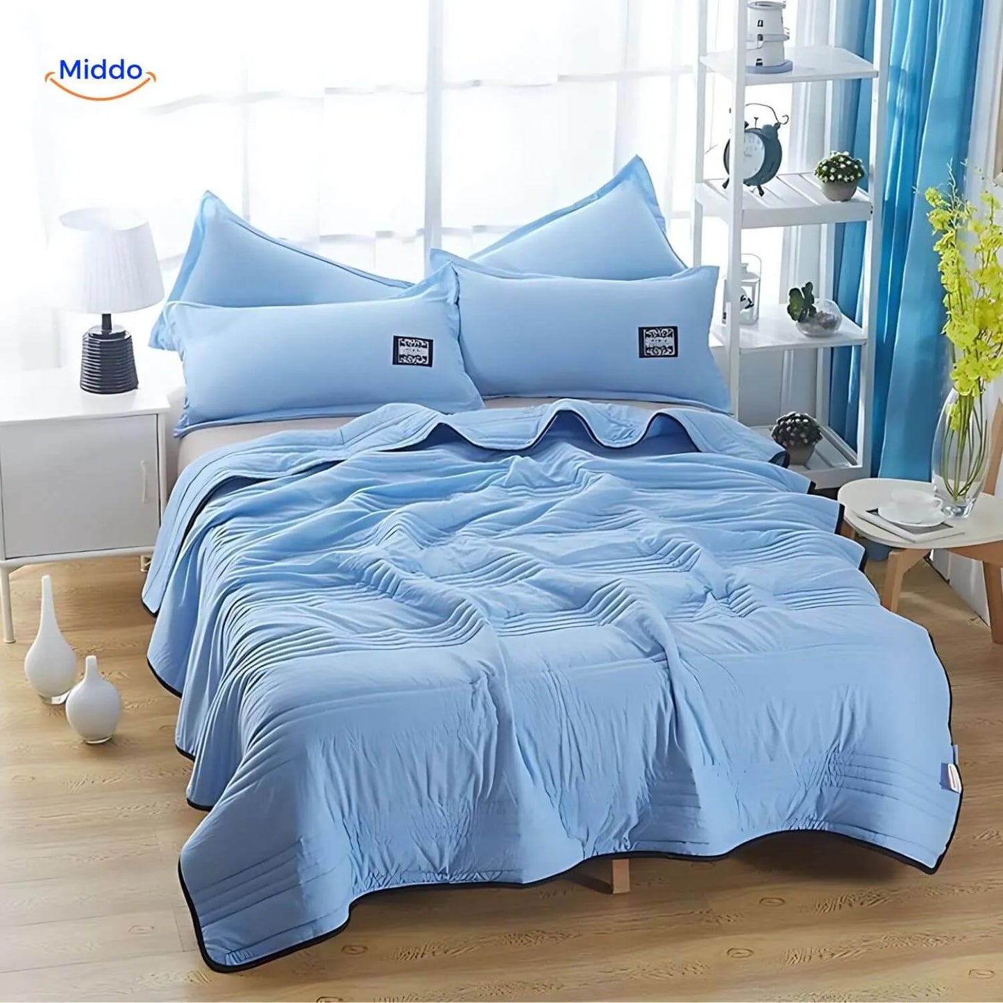 Coolwave™ Lichtgewicht Koeldeken Blauwe