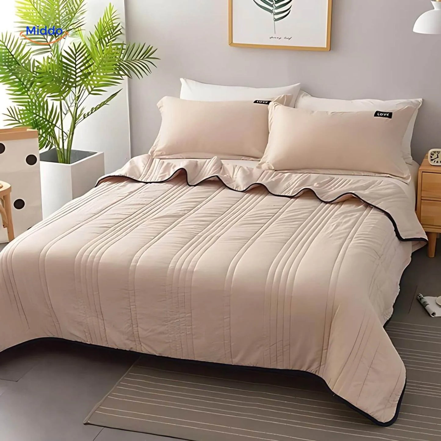 Coolwave™ Lichtgewicht Koelende Deken Jade Kleur