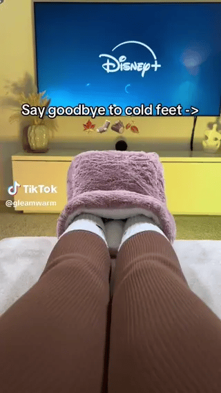 cozypaws voetverwarmer voor tv koude voeten