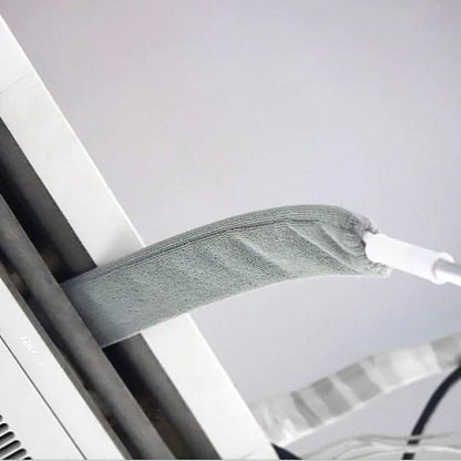 Stofdoek gebruikt voor hooggelegen oppervlaktes.