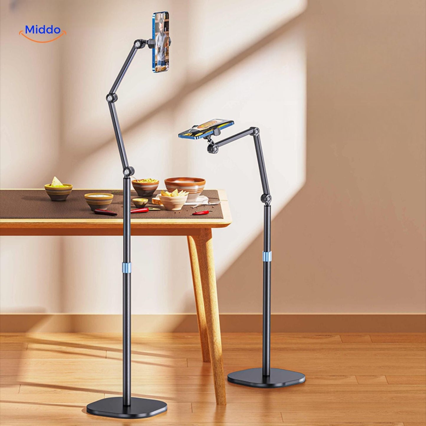 telescopische standaard met verzwaarde stabiliteit