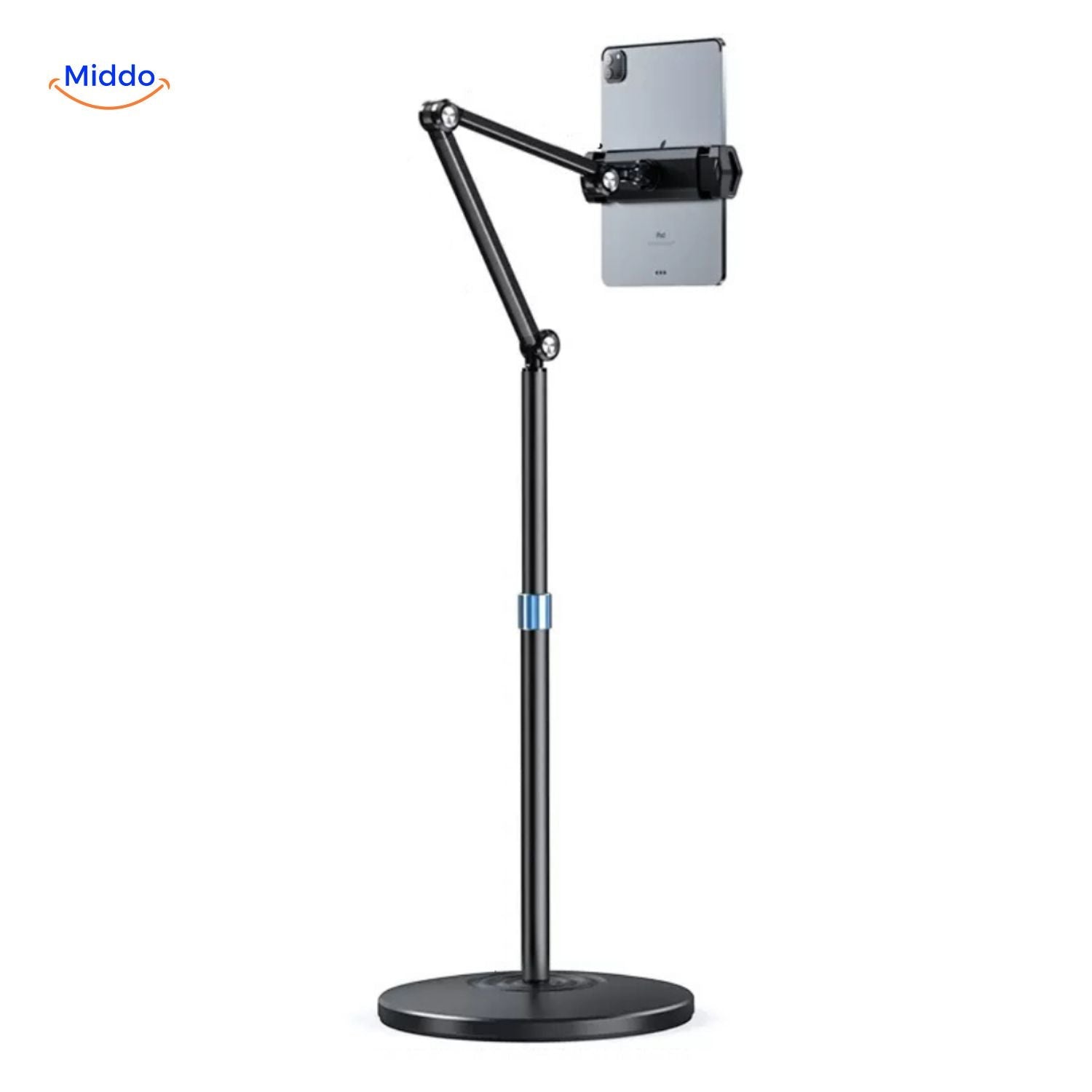 verstelbare tablethouder op standaard